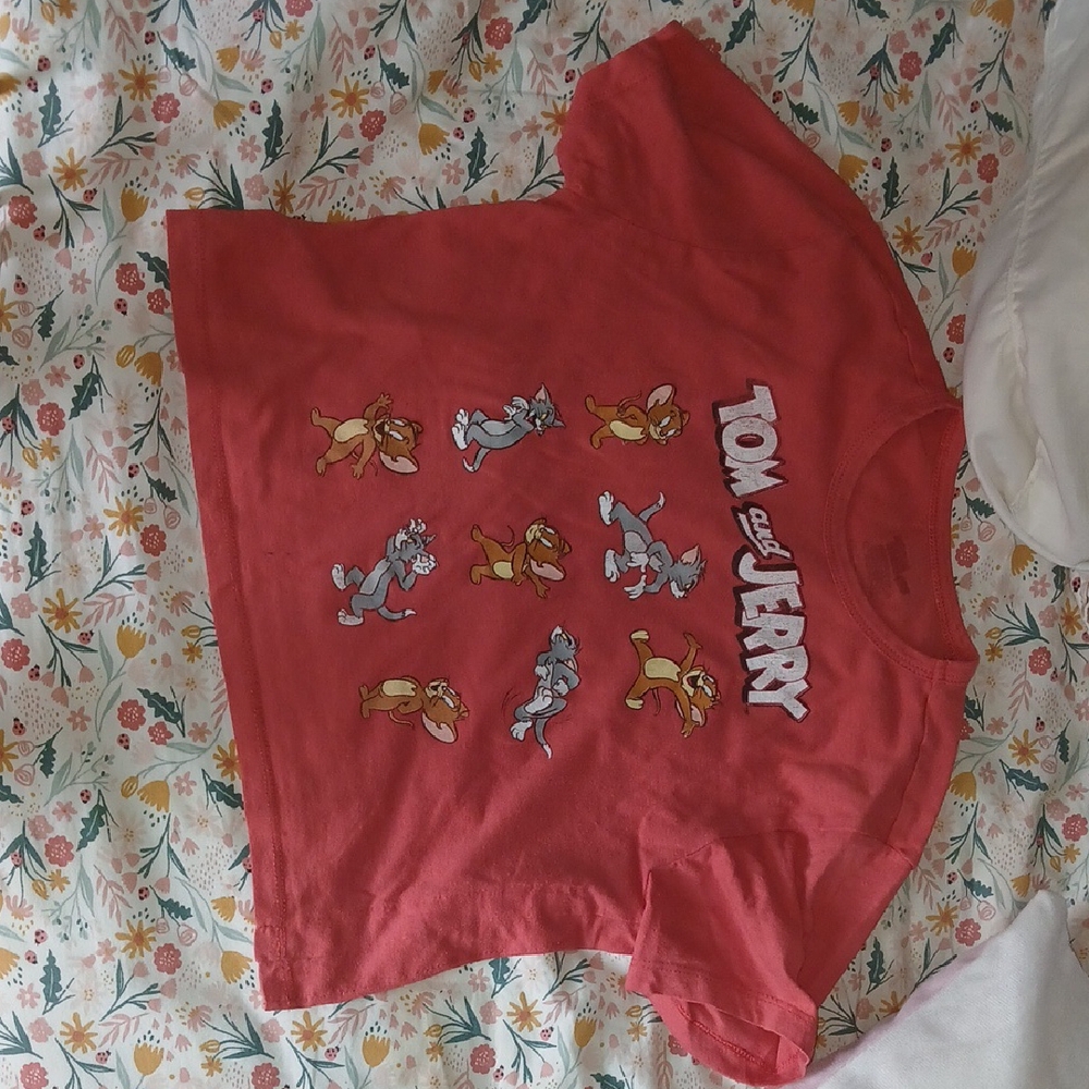 Tom and Jerry Kids Red T-Shirt